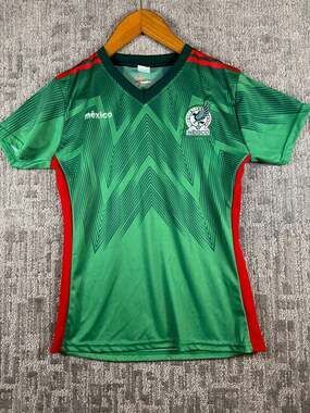 Mexico National Football Team Soccer Jersey Chicharito Name Green Size Large 238